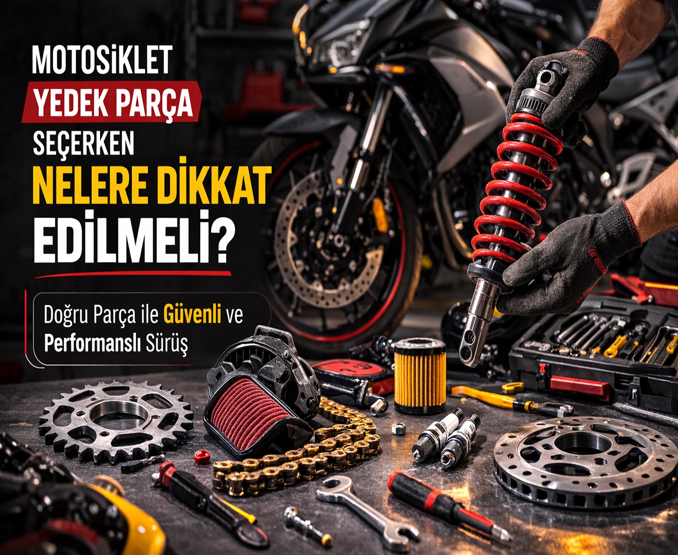 Motosiklet Yedek Parça Seçerken Nelere Dikkat Edilmeli?