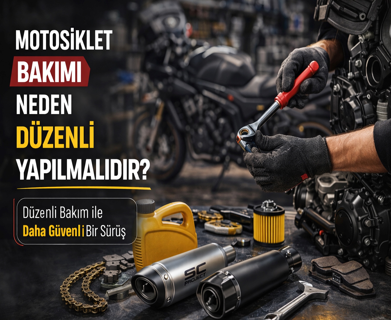 Motosiklet Bakımı Neden Düzenli Yapılmalıdır?